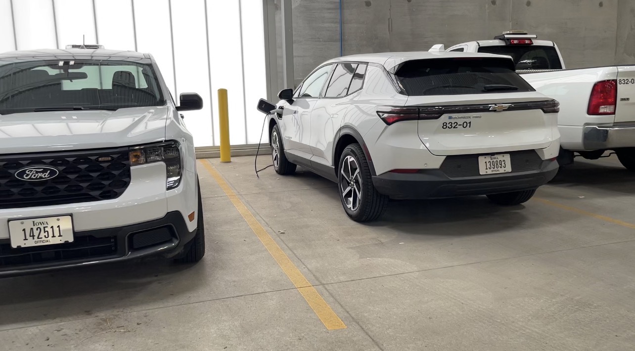 hybrid fleet in Urbandale garage